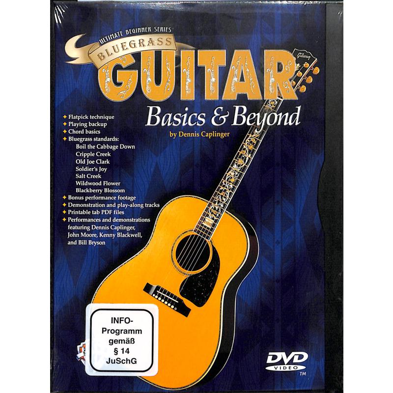 Titelbild für DVD 908069 - BLUEGRASS GUITAR BASICS + BEYOND