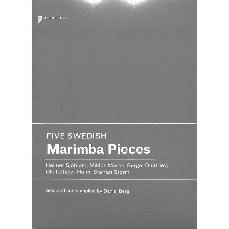 Titelbild für SUECIA 554 - 5 SWEDISH MARIMBA PIECES
