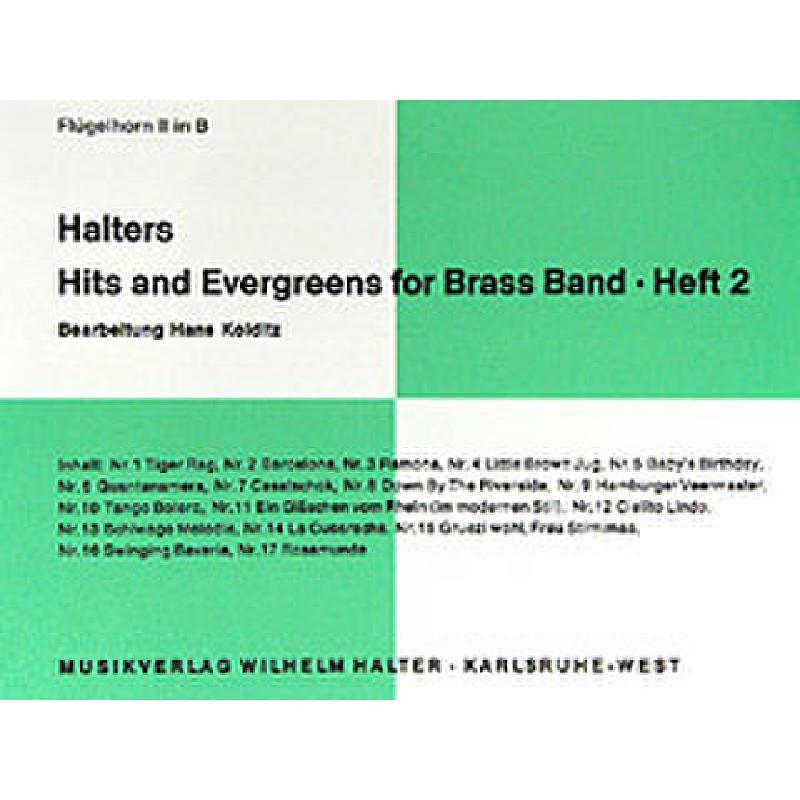 Titelbild für HAL 2155-FLHRN2 - HALTERS HITS + EVERGREENS 2