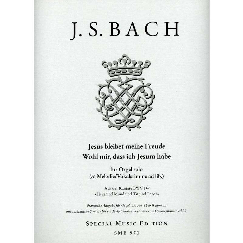 Titelbild für SME 970 - JESUS BLEIBET MEINE FREUDE (KANTATE BWV 147)
