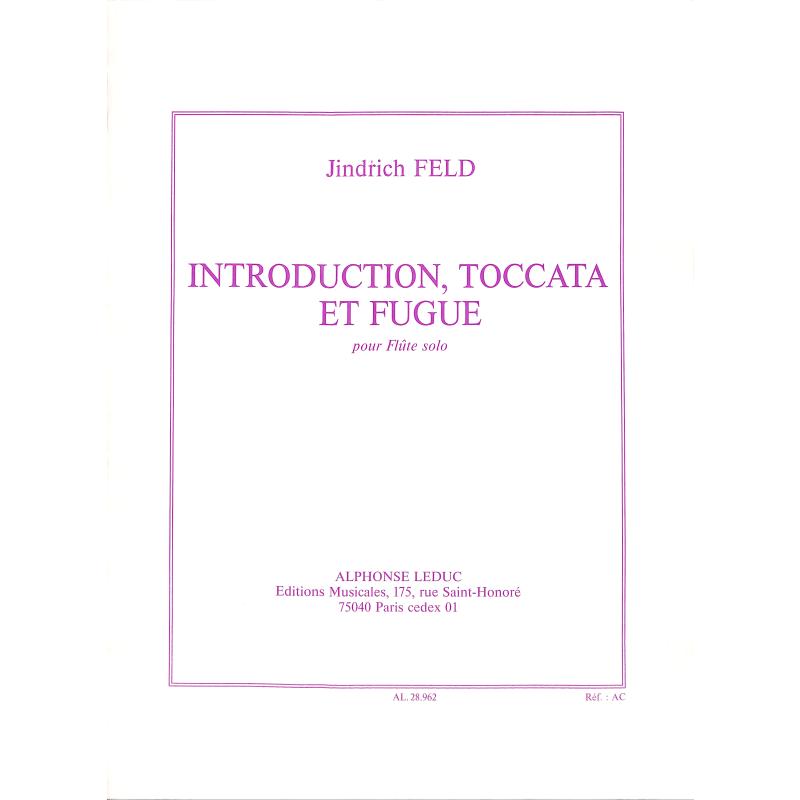 Titelbild für AL 28962 - INTRODUCTION TOCCATA FUGUE