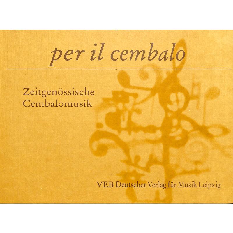 Titelbild für DV 8060 - PER IL CEMBALO - ZEITGENOESSISCHE CEMBALOMUSIK