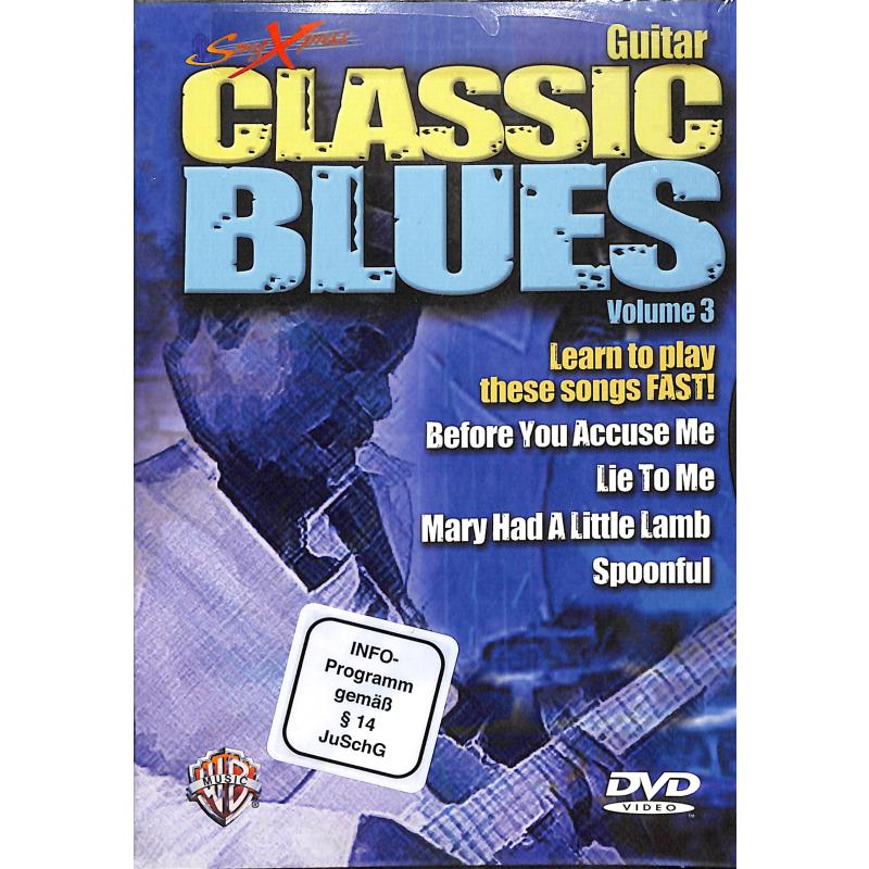 Titelbild für DVD 904900 - CLASSIC BLUES FOR GUITAR 3