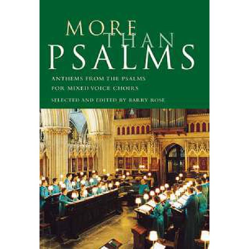 Titelbild für MSNOV 40062 - MORE THAN PSALMS