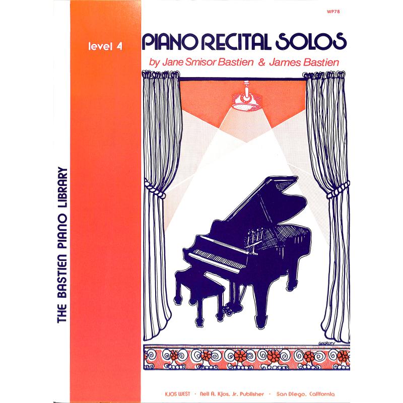 Titelbild für KJOS -WP78 - PIANO RECITAL SOLOS 4