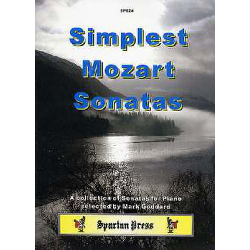 Titelbild für SPARTAN 624 - SIMPLEST MOZART SONATAS