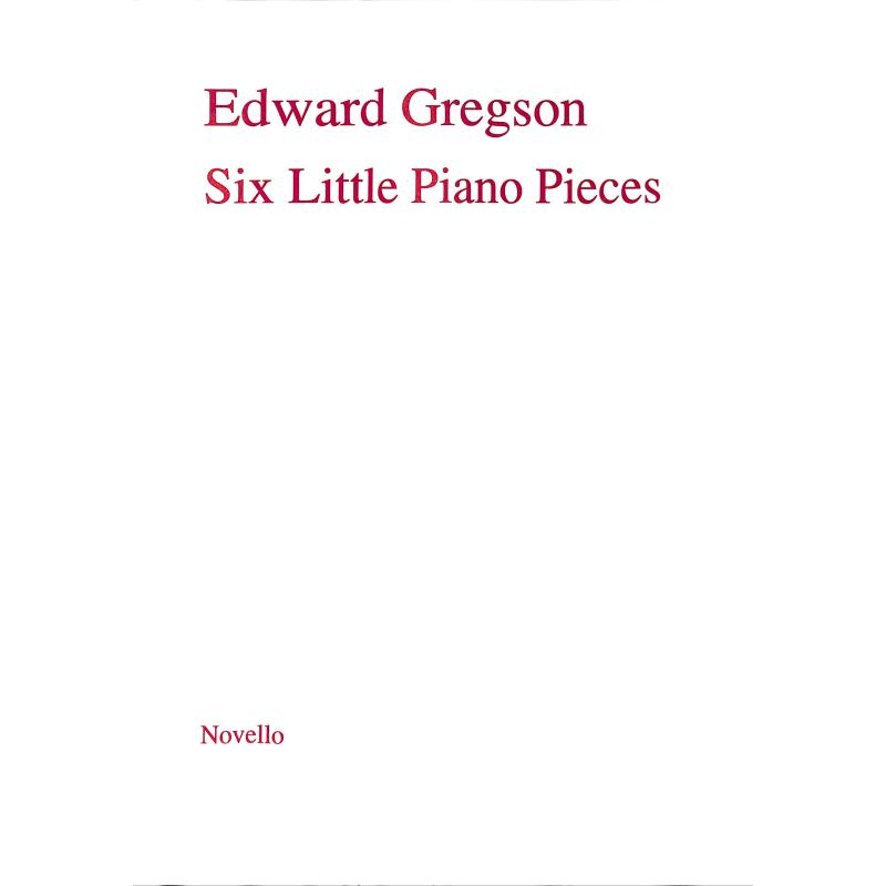 Titelbild für MSNOV 100341 - 6 LITTLE PIANO PIECES