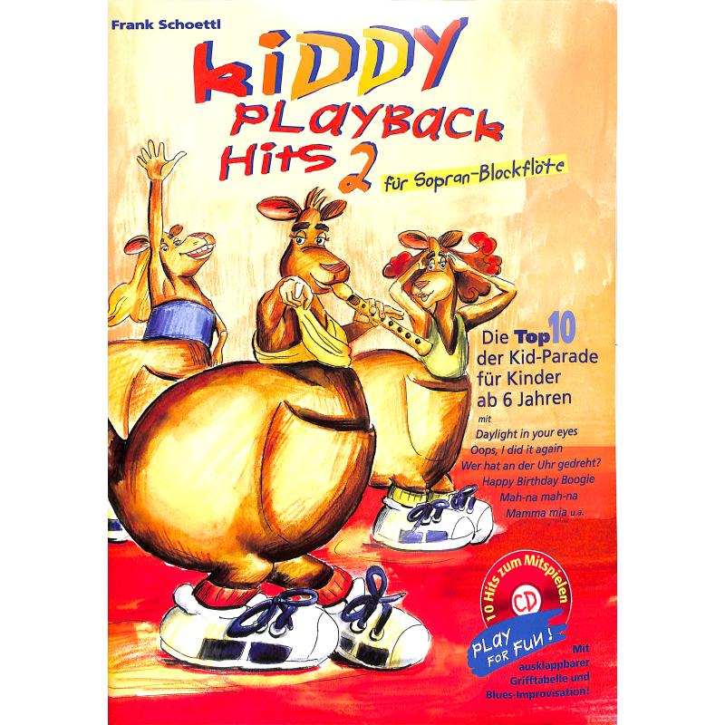 Titelbild für HGEM 5453 - KIDDY PLAYBACK HITS 2 - TOP 10 DER KID PARADE ZUM MITSPIELEN