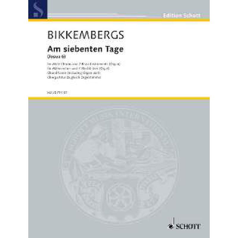 Titelbild für ED 20744-11 - AM SIEBENTEN TAGE
