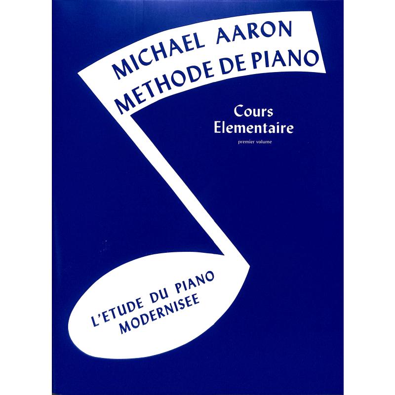 Titelbild für IM 11017 - METHODE DE PIANO 1 - COURS ELEMENTAIRE