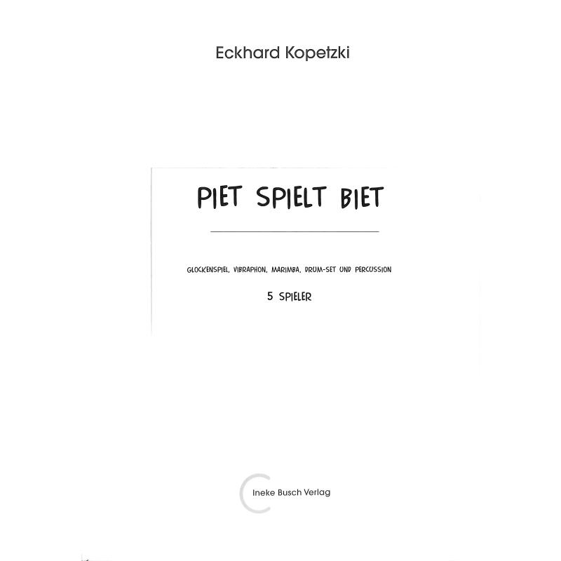 Titelbild für CONTAKT 100-144 - PIET SPIELT BIET