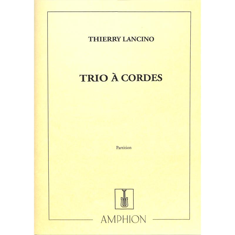 Titelbild für AMPHION 526 - TRIO A CORDES