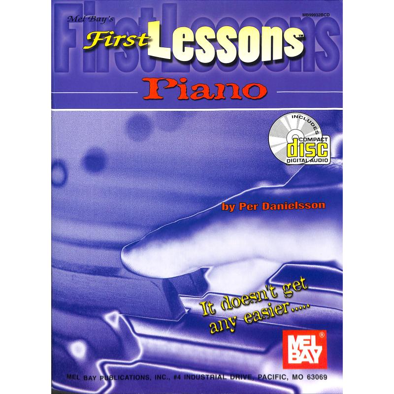 Titelbild für MB 99932BCD - FIRST LESSONS - PIANO