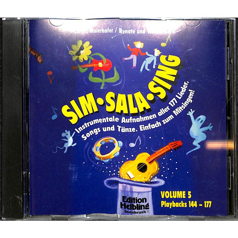 Titelbild für HELBL -A4751CD - SIM SALA SING 5 PLAYBACK ALTE AUSGABE