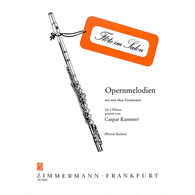 Titelbild für ZM 23660 - OPERNMELODIEN MIT UND OHNE VARIATIONEN