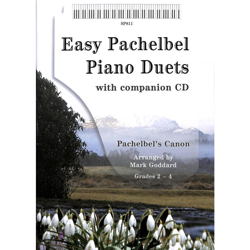 Titelbild für SPARTAN 811 - EASY PACHELBEL PIANO DUETS