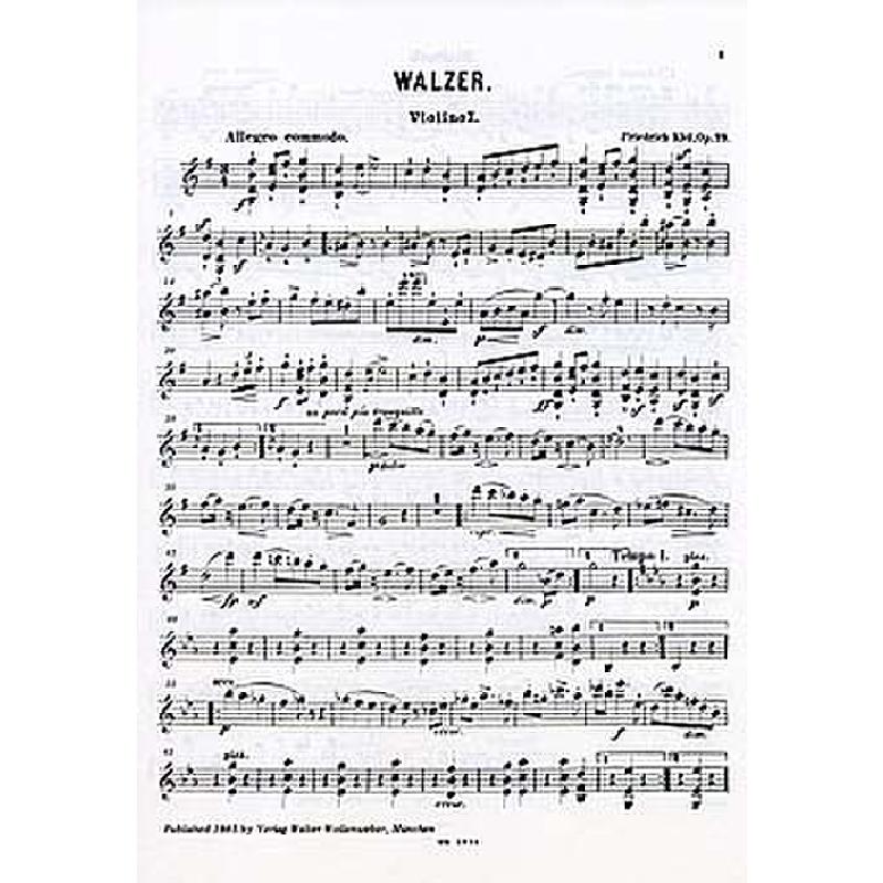 Titelbild für WW 104B-VL1 - WALZER OP 73