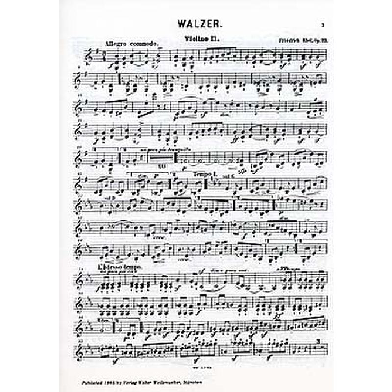 Titelbild für WW 104B-VL2 - WALZER OP 73