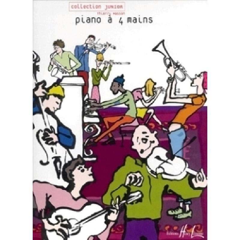 Titelbild für LEMOINE 27450 - PIANO A 4 MAINS
