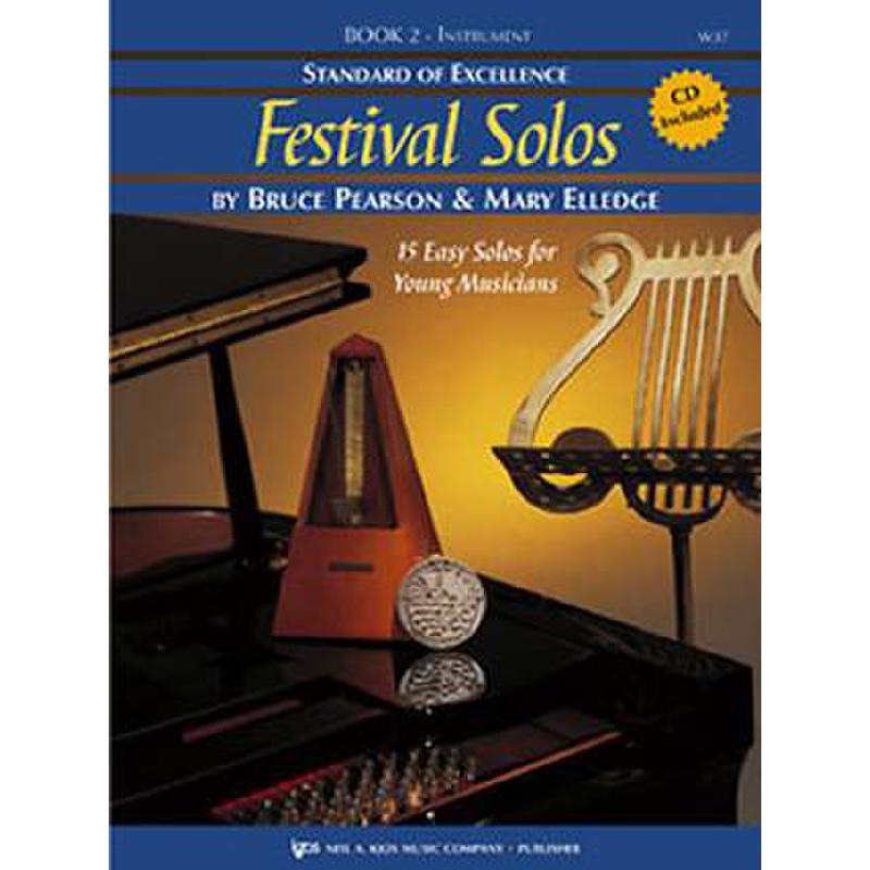 Titelbild für KJOS -W37PA - STANDARD OF EXCELLENCE - FESTIVAL SOLOS 2