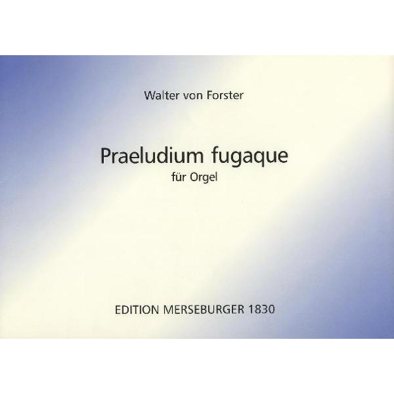 Titelbild für MERS 1830 - PRAELUDIUM FUGAGUE