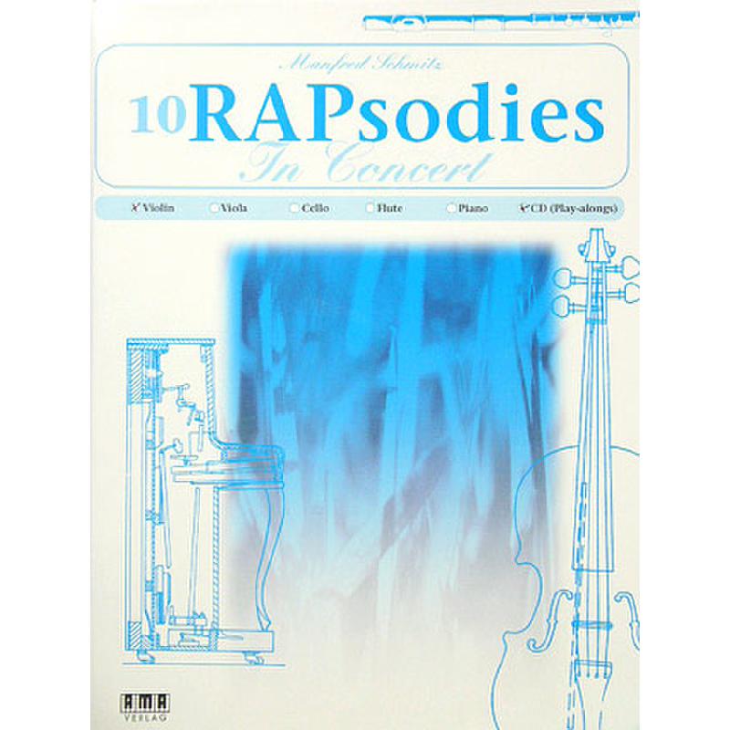 Titelbild für AMA 610337 - 10 RAPSODIES IN CONCERT