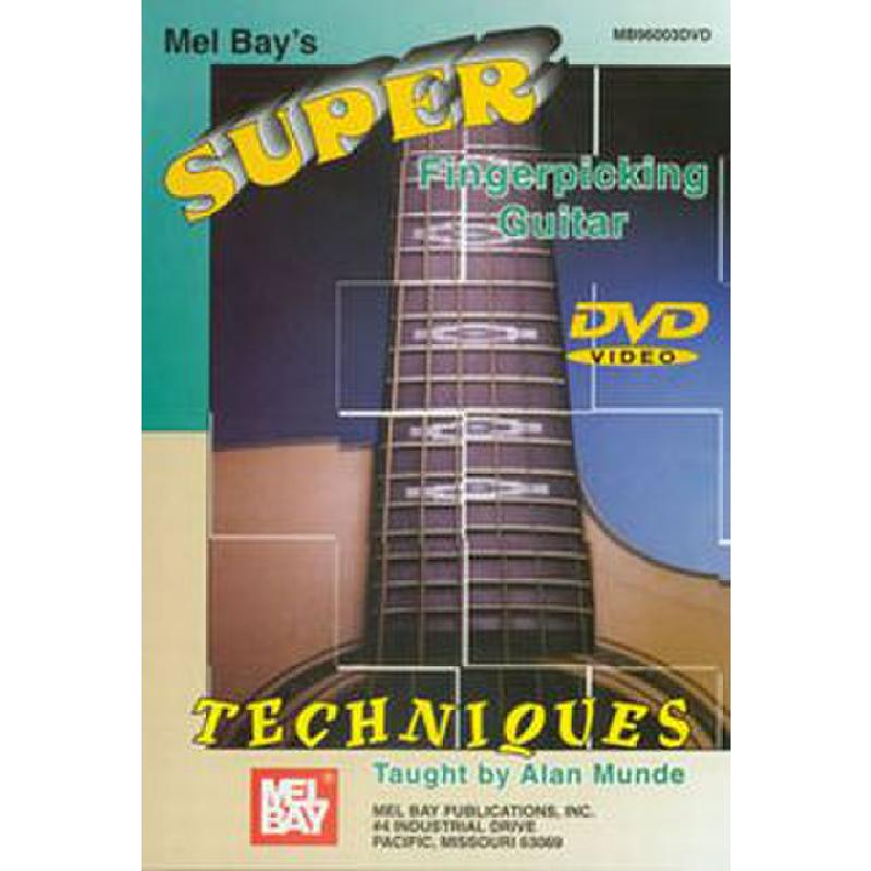 Titelbild für MB 96003DVD - SUPER FINGERPICKING GUITAR TECHNIQUES