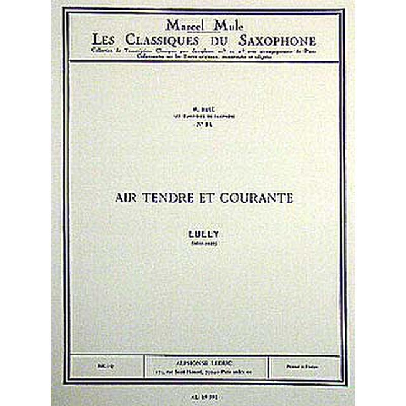 Titelbild für AL 19591 - AIR TENDRE ET COURANTE