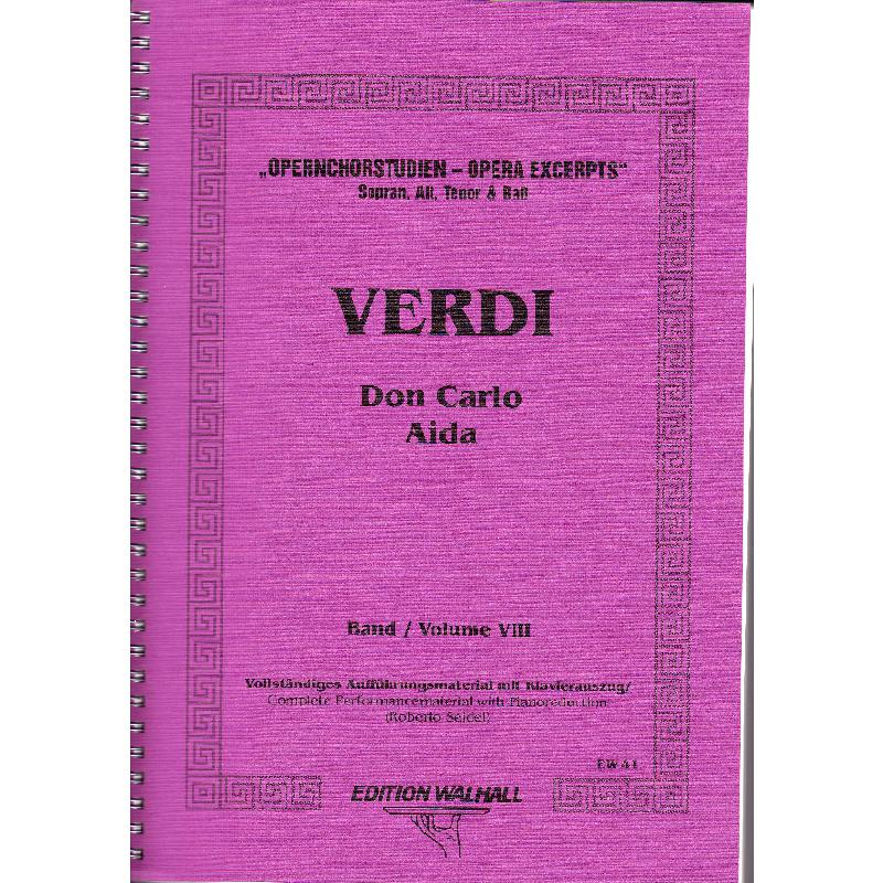 Titelbild für WALHALL 41 - DON CARLOS + AIDA