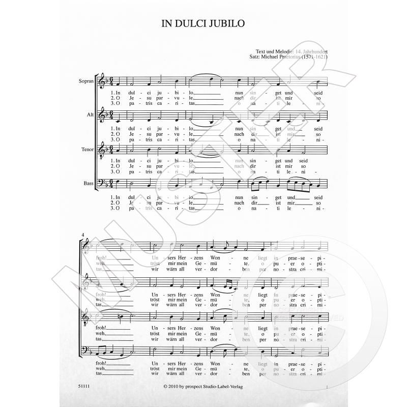 Titelbild für PROSPECT 51111 - IN DULCI JUBILO