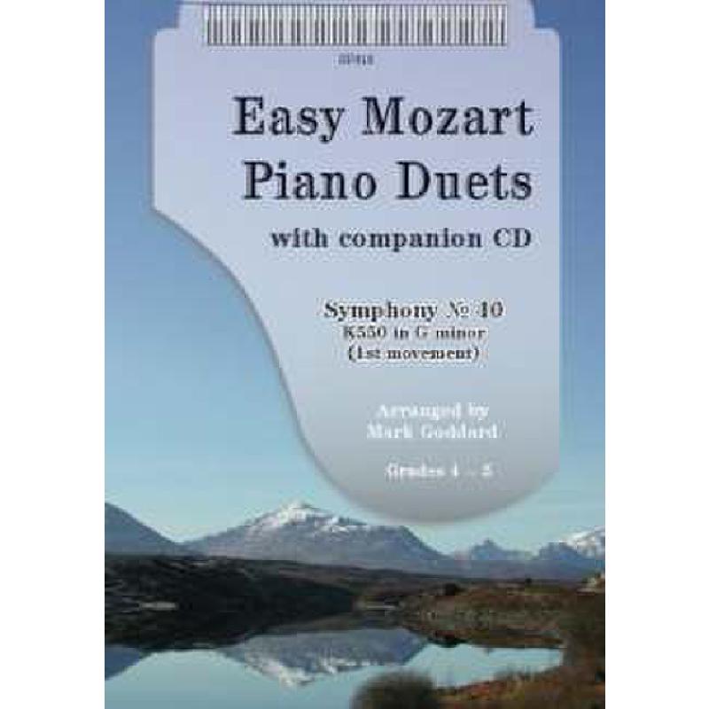 Titelbild für SPARTAN 818 - EASY MOZART PIANO DUETS