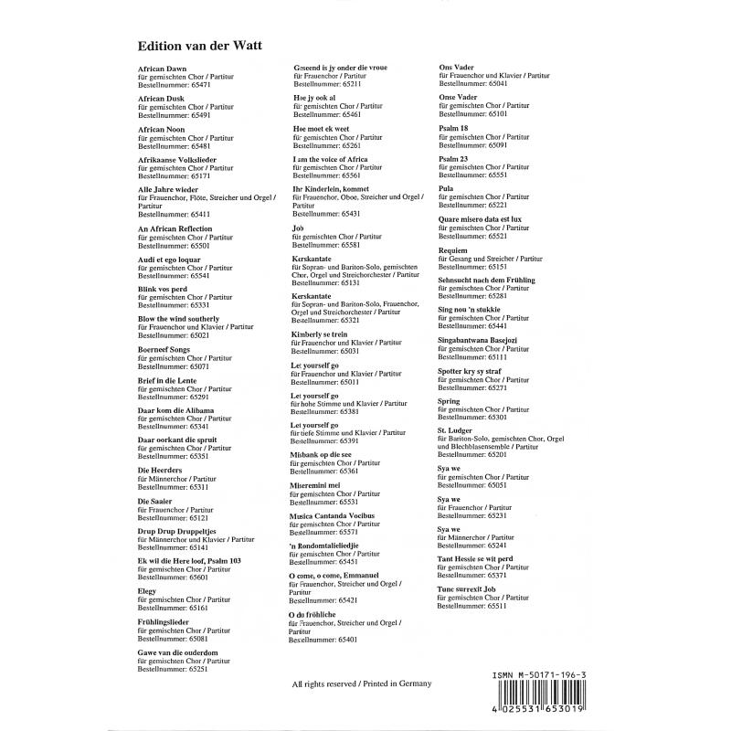 Notenbild für PROSPECT 65301 - SPRING (AN ENGLISH MADRIGAL)