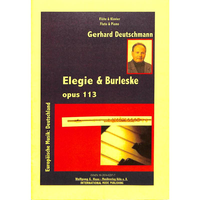 Titelbild für HAAS 0287-7 - ELEGIE & BURLESKE DWV 113