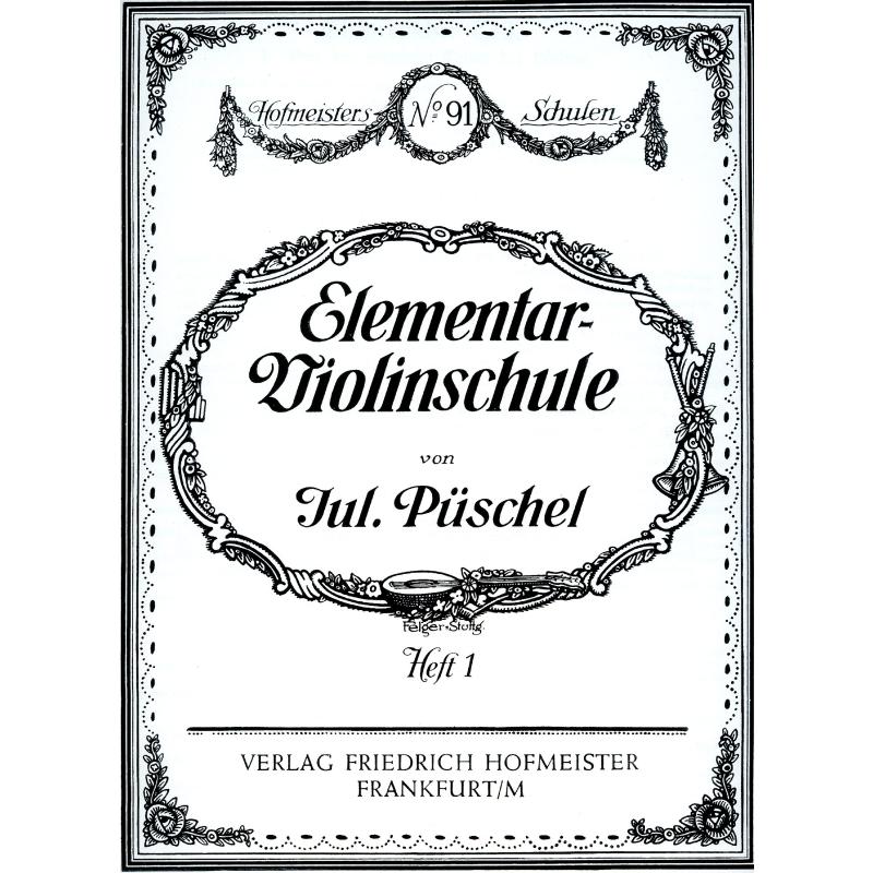 Titelbild für FH 3935 - Elementar Violinschule 1