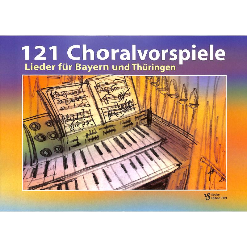 Titelbild für VS 3169 - 121 CHORALVORSPIELE