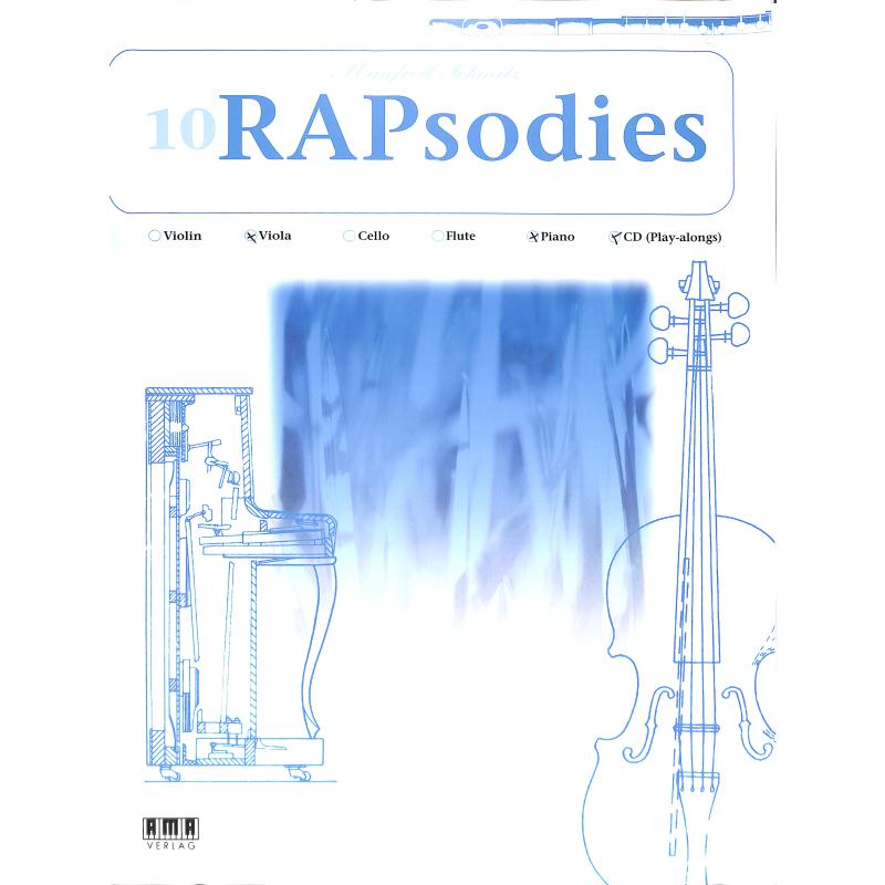 Titelbild für AMA 610329 - 10 RAPSODIES IN CONCERT