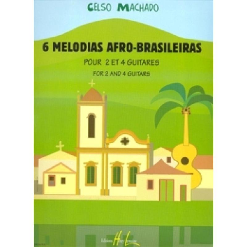 Titelbild für LEMOINE 28514 - 6 MELODIAS AFRO BRASILEIRAS