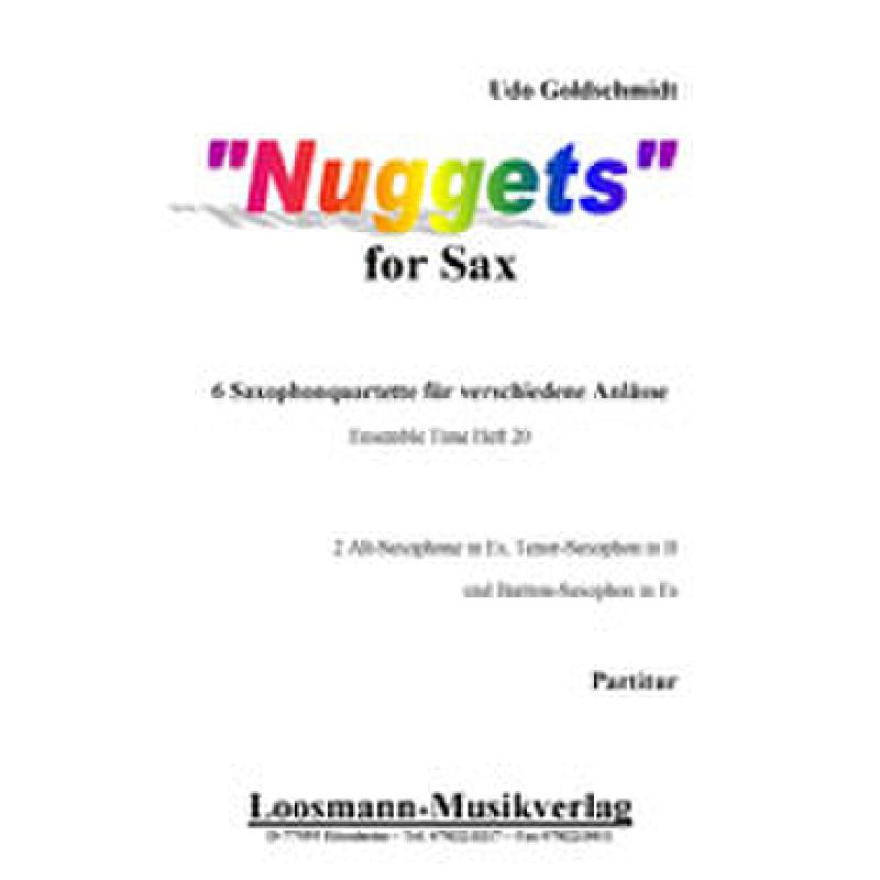 Titelbild für LOOSMANN -E0159 - Nuggets - 6 Quartette