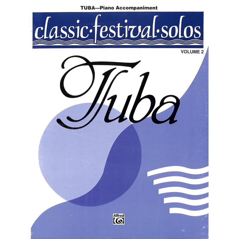 Titelbild für EL 03896 - CLASSIC FESTIVAL SOLOS 2 TUBA