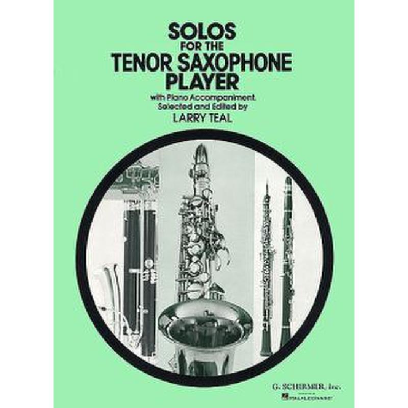 Titelbild für GS 33057 - SOLOS FOR THE TENOR SAXOPHONE PLAYER
