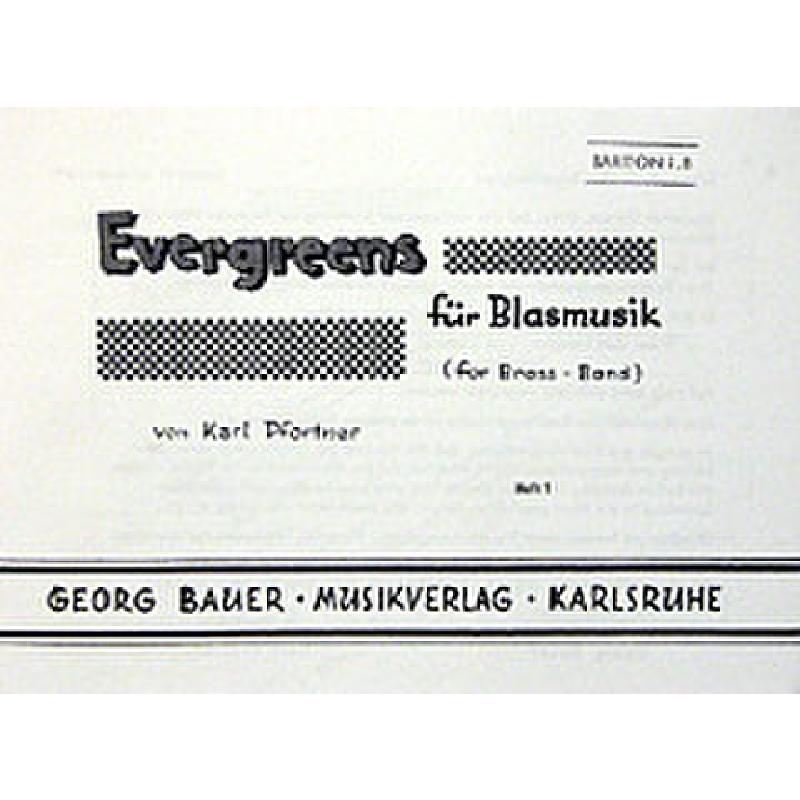 Titelbild für BAU 278-BARB - EVERGREENS FUER BLASMUSIK 1
