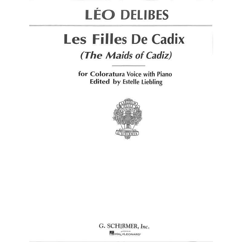 Titelbild für GS 28085 - LES FILLES DE CADIX / THE MAIDS OF CADIZ