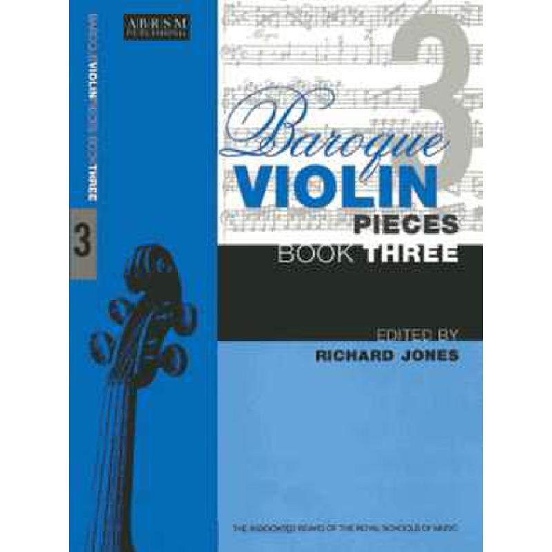 Titelbild für 978-1-85472-830-2 - Baroque violin pieces 3