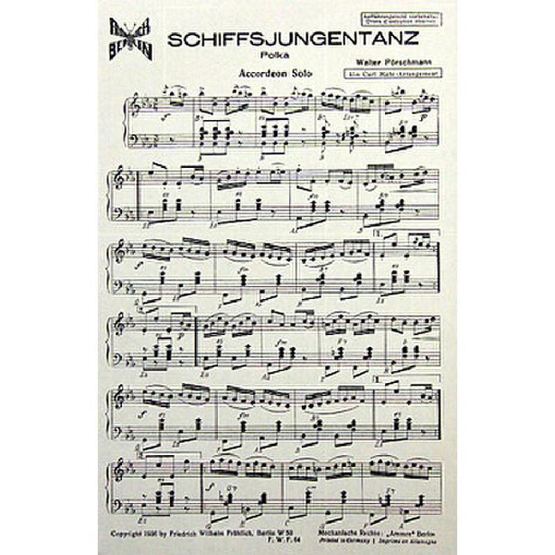 Titelbild für FWF 64 - SCHIFFSJUNGENTANZ