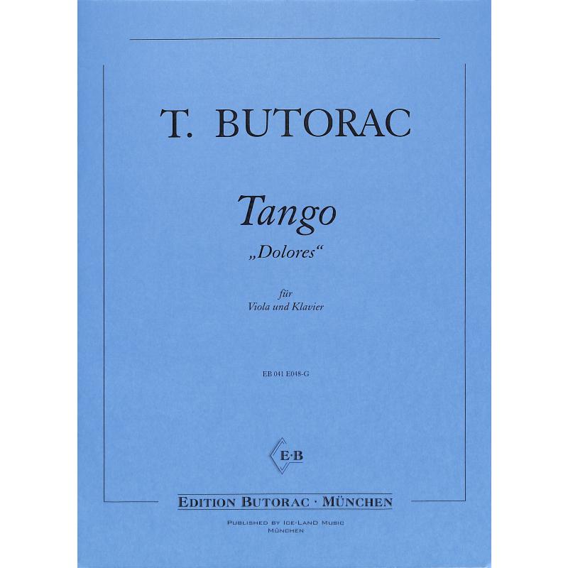 Titelbild für BUTORAC -E048-G - TANGO DOLORES