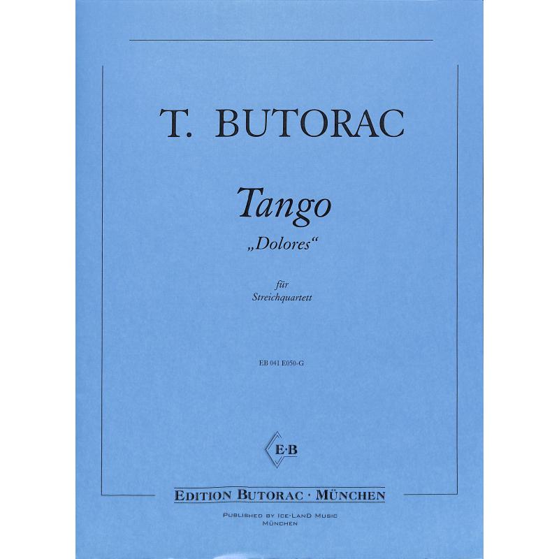 Titelbild für BUTORAC -E050-G - TANGO DOLORES