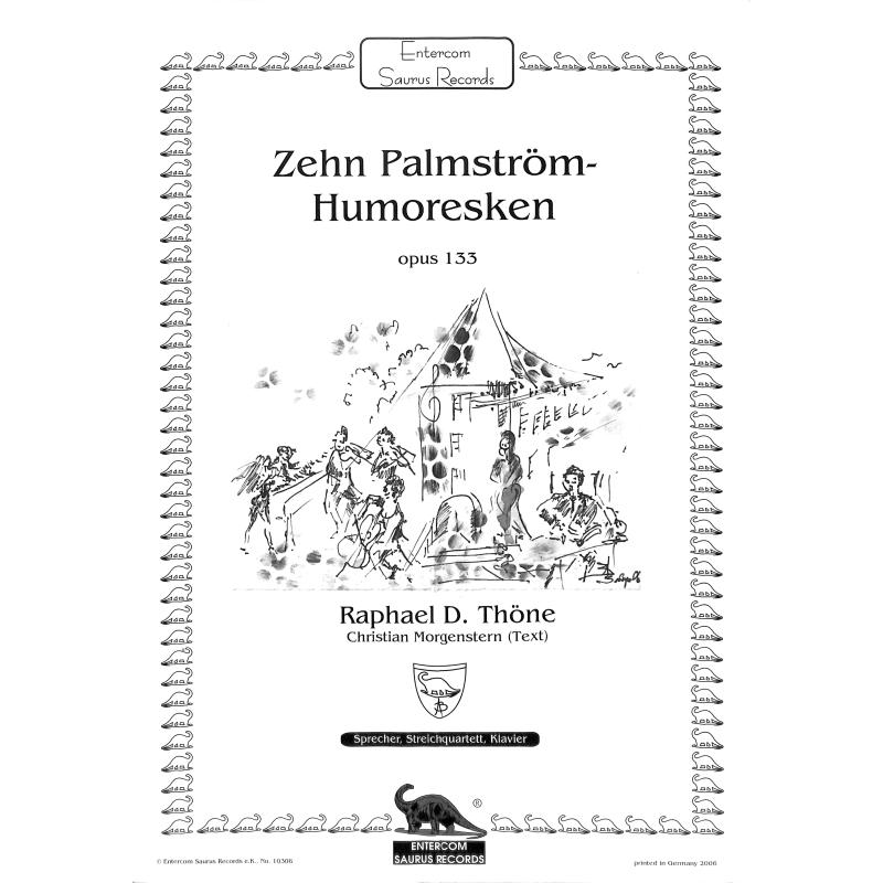 Titelbild für ESR 10306 - 10 PALMENSTROEM HUMORESKEN OP 133