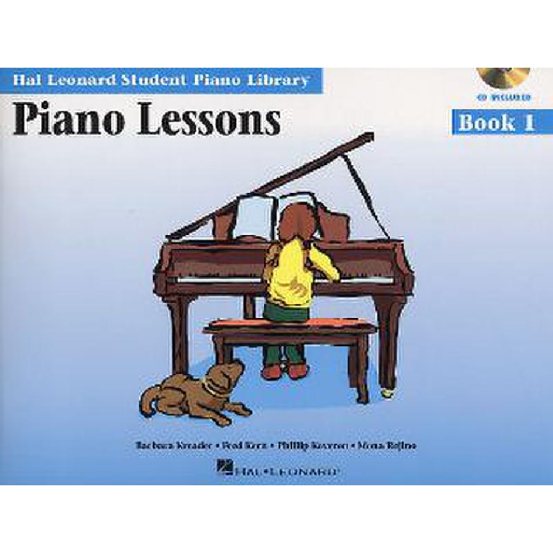 Titelbild für HL 298065 - PIANO LESSONS 1