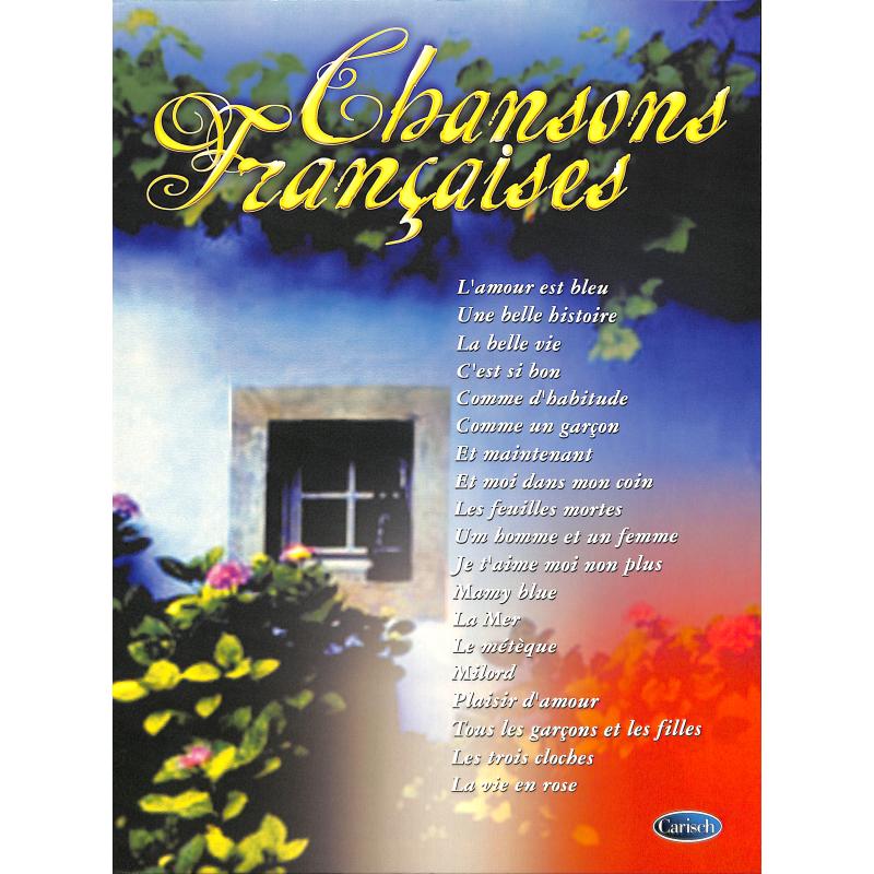Titelbild für MF 1825 - CHANSONS FRANCAISES