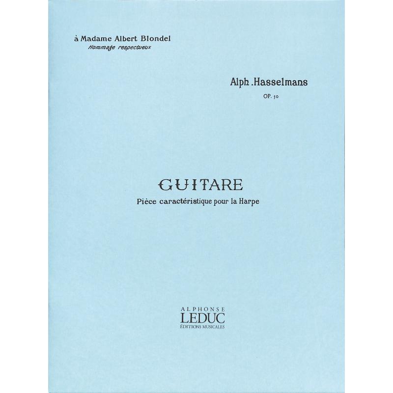 Titelbild für AL 20010 - GUITARE - PIECE CARACTERISTIQUE POUR LA HARPE